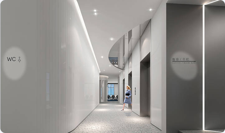 公装设计餐饮办公空间休闲娱乐商业空间效果图施工图